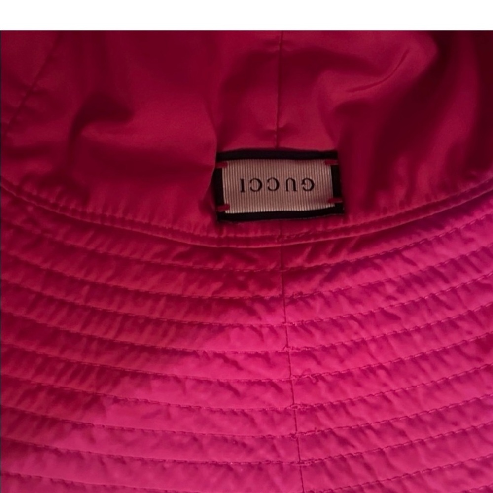 Gucci Pink Bucket Hat - Picture 3 of 9